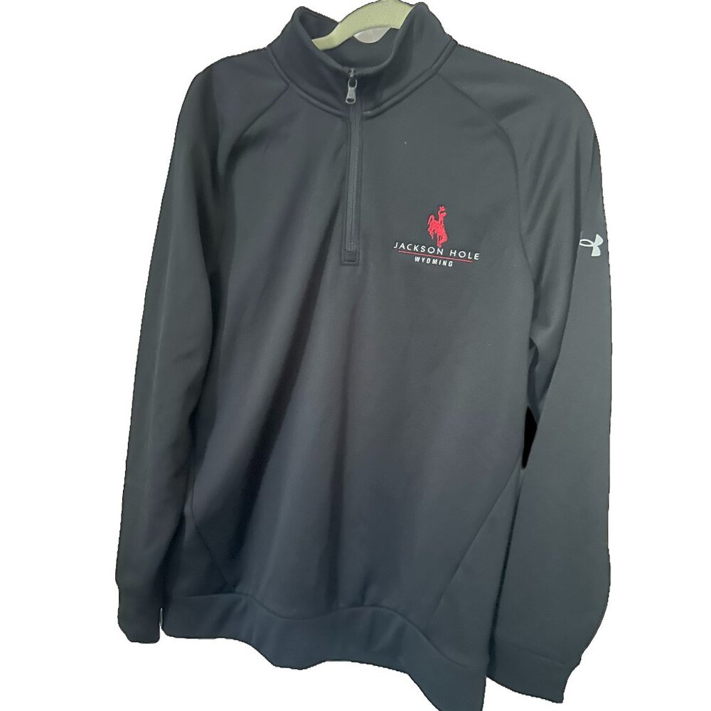 Under Armor Fleece lined Quarter Zip Jackson Hold Sz M